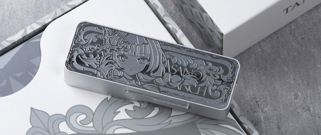 TANCHJIM LUNA Asano Tenki Silver Sword Limited Edition Hi-Res DAC AMP Amplifier with 3.5mm 4.4mm Plug