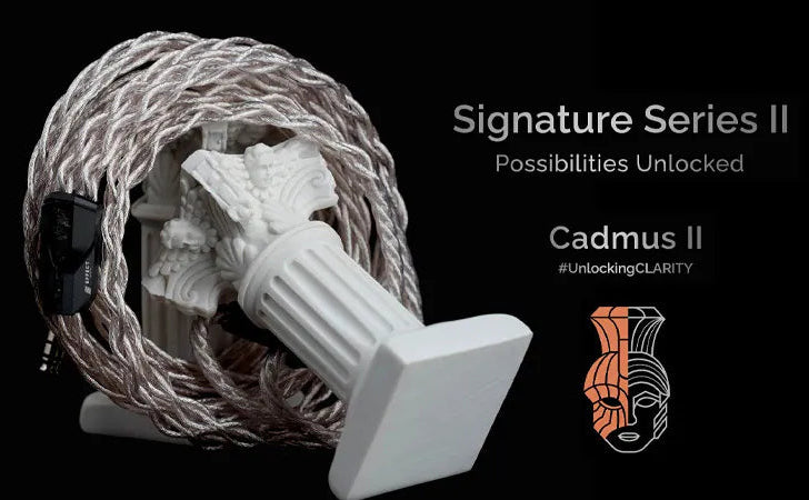 Effect Audio Cadmus II 8-Wire UP-OCC In-Ear Monitor IEM Earphone Cable with 4.4mm Plug CM 2-Pin Connector