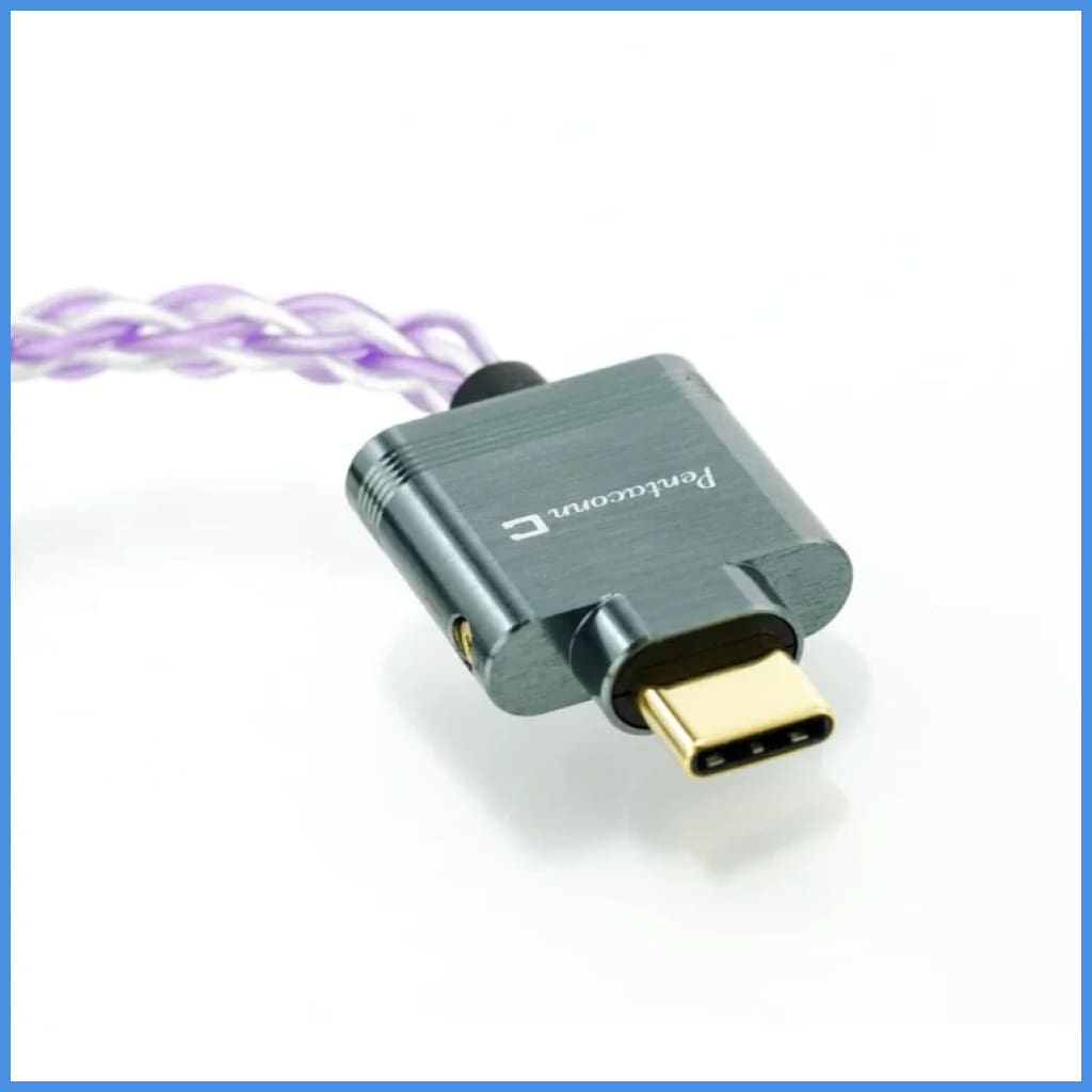 Pentaconn Wistaria Usb Type-C Adapter With 3.5Mm 4.4Mm Plug Adapters