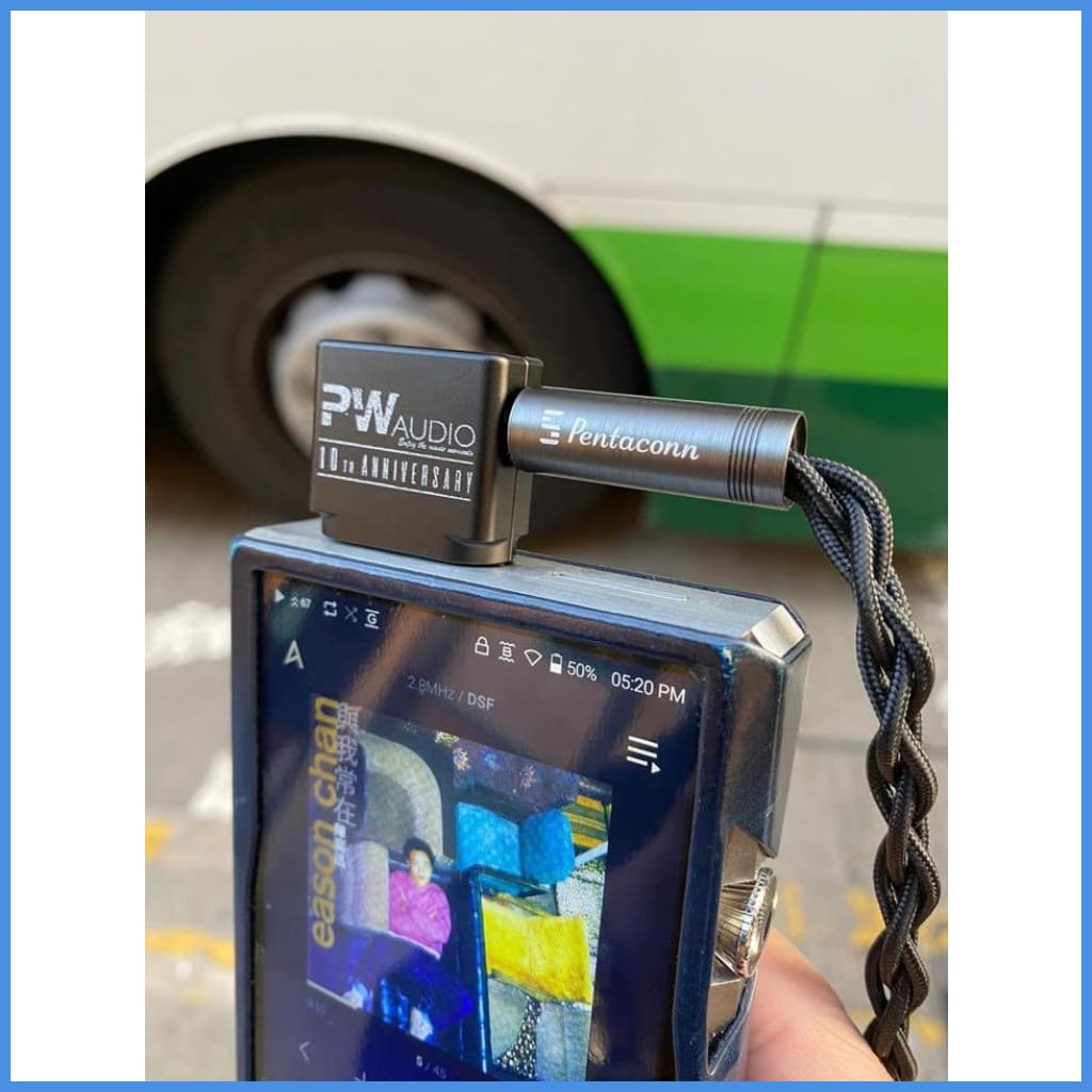 Pw Audio 4.4Mm Female To 2.5Mm 3.5Mm Male Adapter For Ak Astell Kern Digital Player Dap L Plug