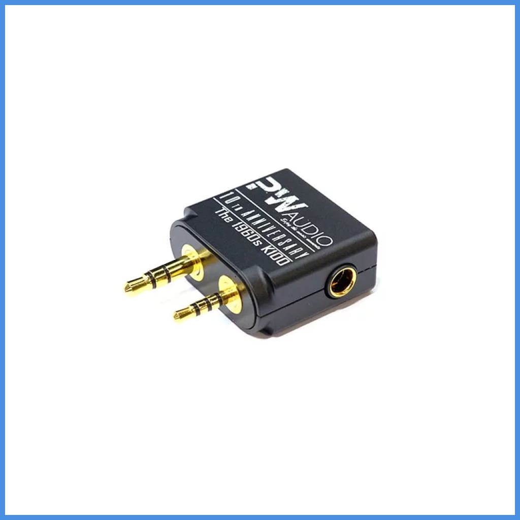 Pw Audio Adapter 4.4Mm Female To 2.5Mm 3.5Mm Male For Kontinum K100 Player Dap