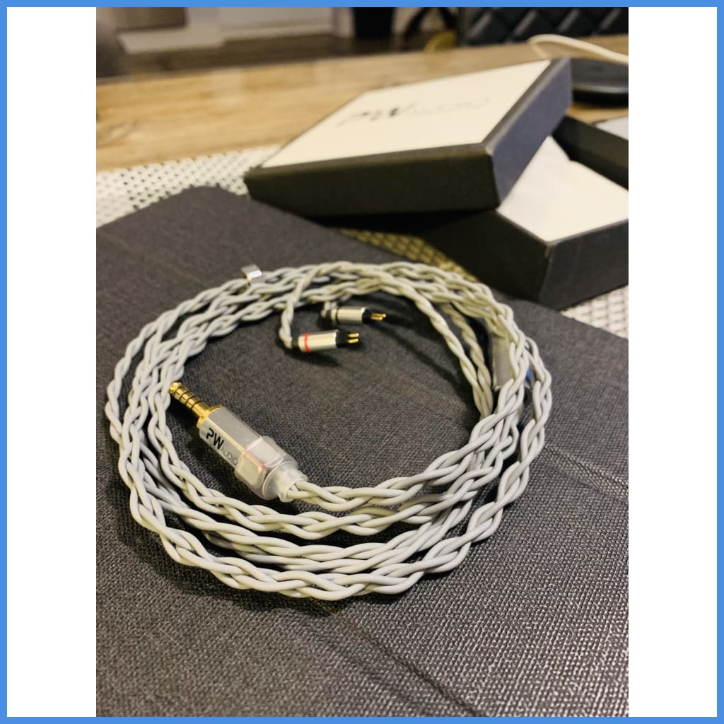 Pw Audio Flagship Series The 1950S In-Ear Monitor Earphone Iem Headphone Upgrade Cable 4-Wire