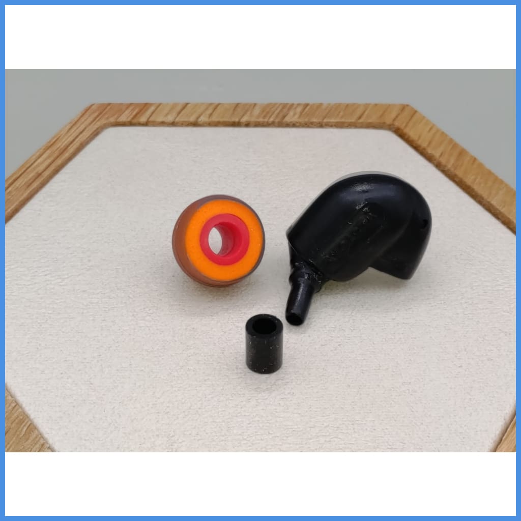 Queen Lab Hybrid Silicon With Foam Inside Eartips Small Medium Large 3 Sizes Eartip
