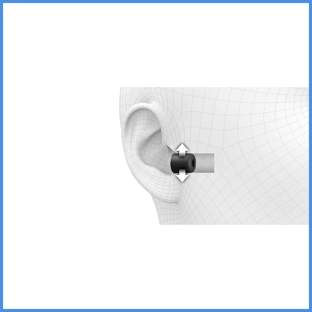 Sony Ep-Ni1000 Foam Eartips For Wf-1000Xm4 True Wireless Earphone 1 Pair Per Pack Eartip