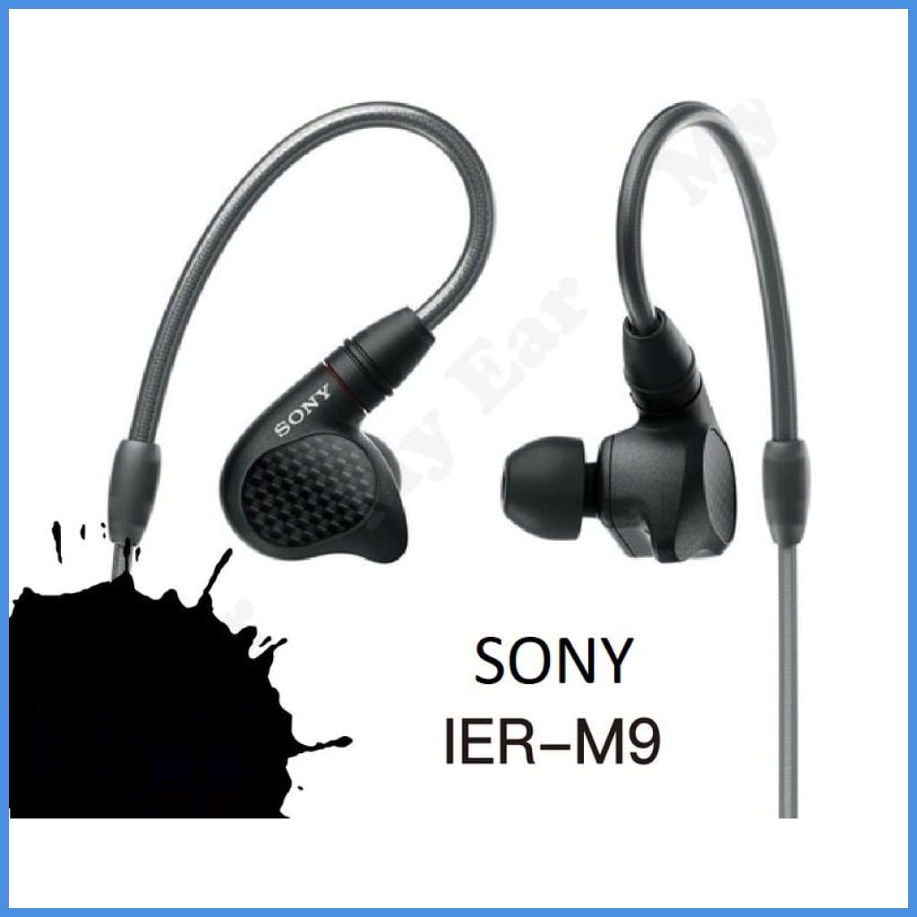 Sony IER-M9 5-Driver In-Ear Monitor IEM Earphone with MMCX 4.4mm 3.5mm  Cables