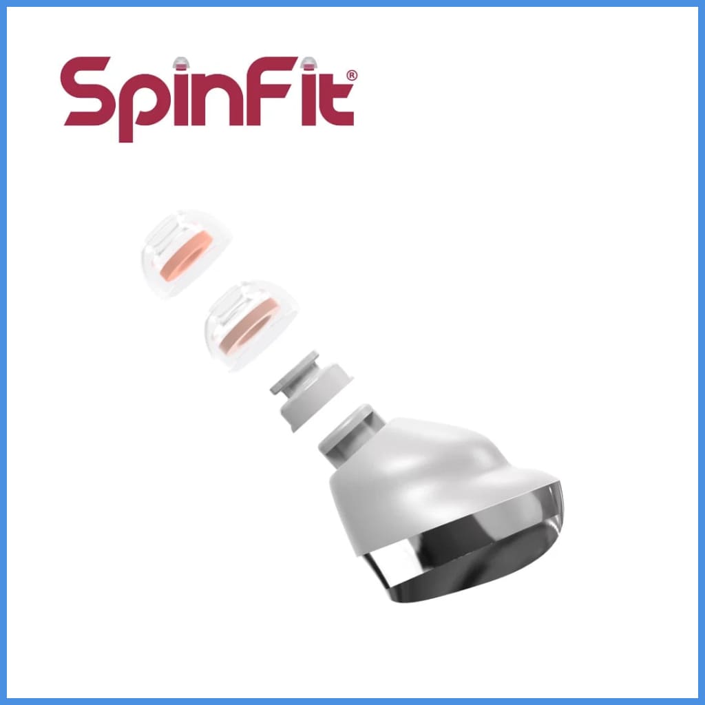 Spinfit Cp1025 & Cpa2 Eartips For Samsung Galaxy Buds Pro Jabra 85T True Wireless Earphone Eartip