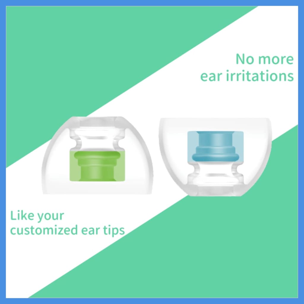 Spinfit Cp360 Single Flange Eartips 2 Pairs Different Sizes For True Wireless Earphones Eartip