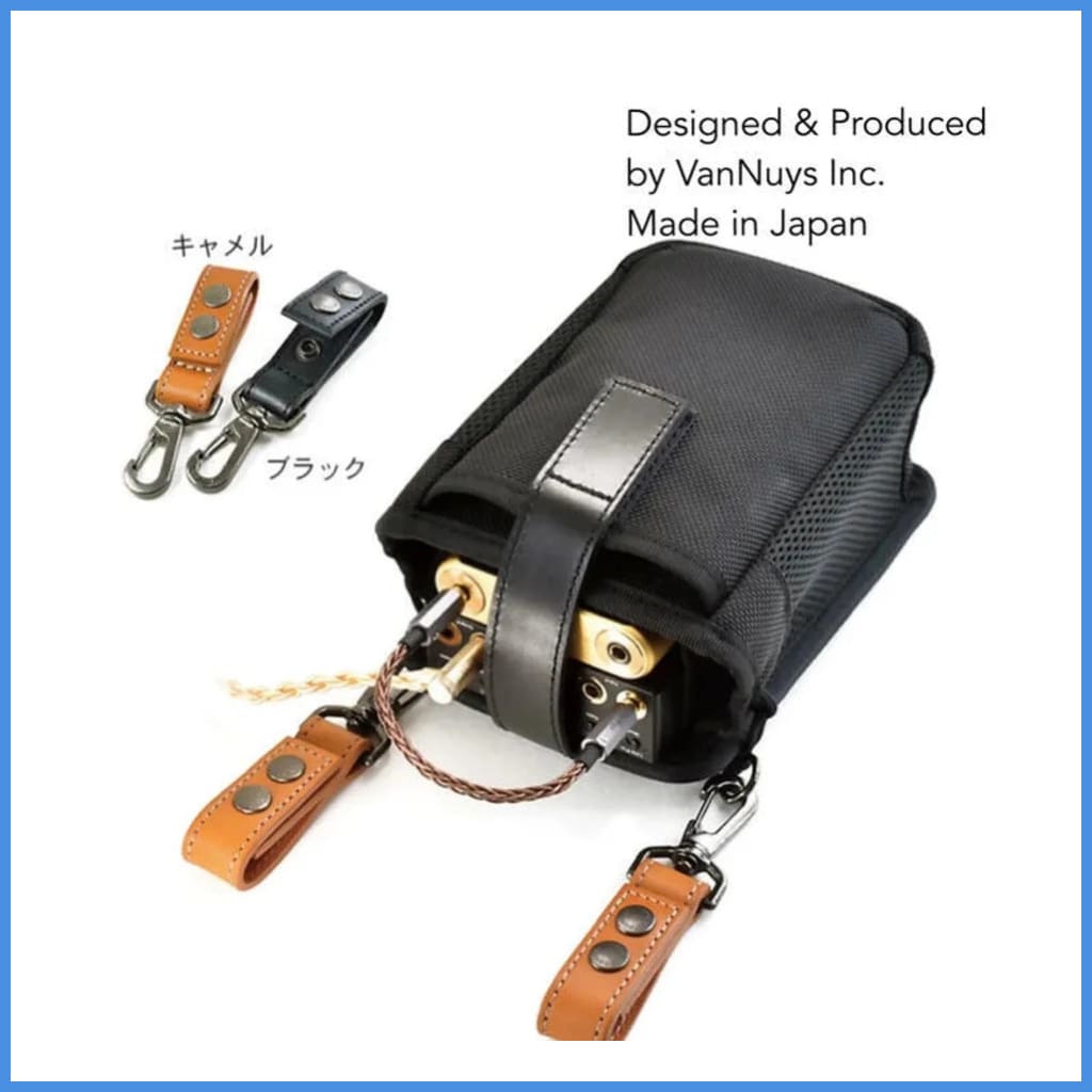 Vannuys Ve291 Nylon Storage Bag For Cayin C9 Dap Made In Japan In Black Case