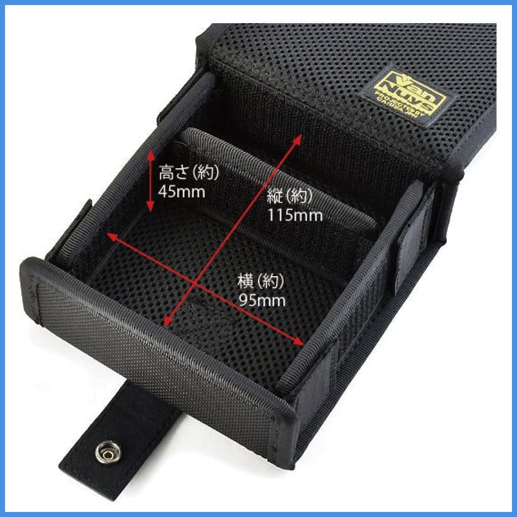 Vannuys Ve302 V2.0 Nylon Hard Case Black For Earphone Cable