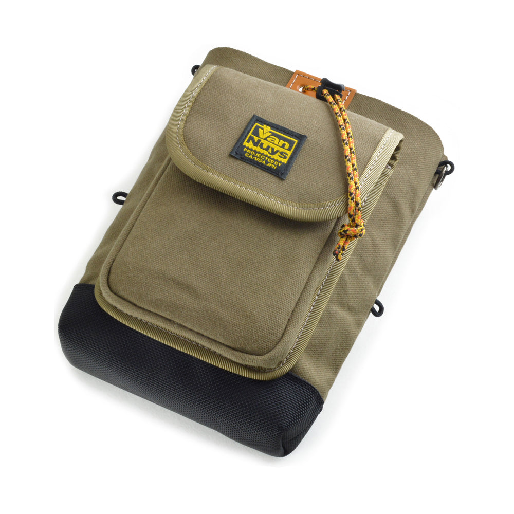 VanNuys D761 Handmade Double Layer Open Waist Bag Made In Japan