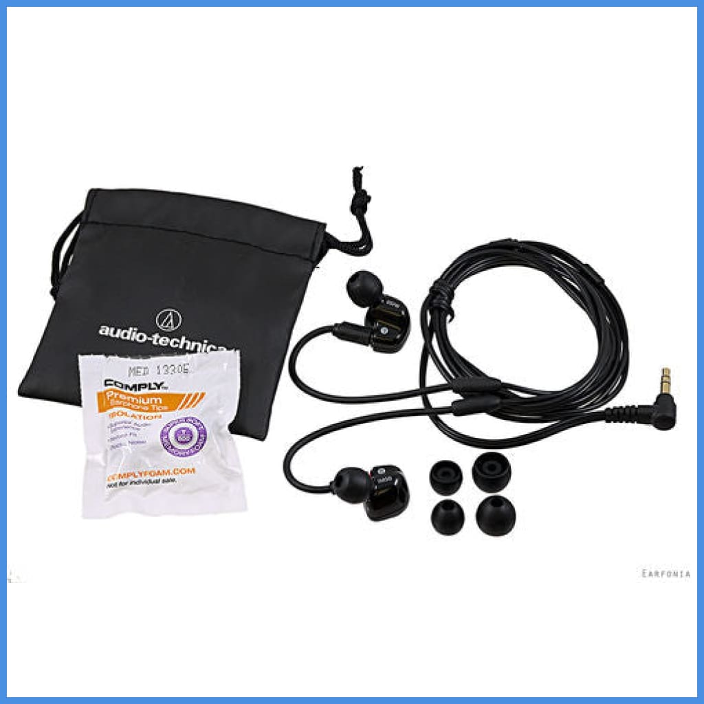 Audio-Technica Ath-Im50 In-Ear Monitor Iem Earphone Headphone White Black 2 Colors