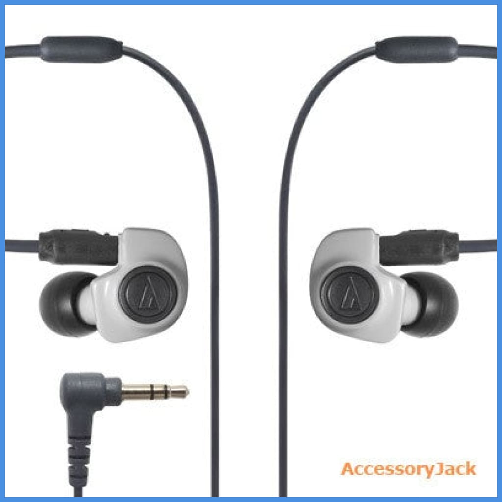 Audio-Technica Ath-Im50 In-Ear Monitor Iem Earphone Headphone White Black 2 Colors