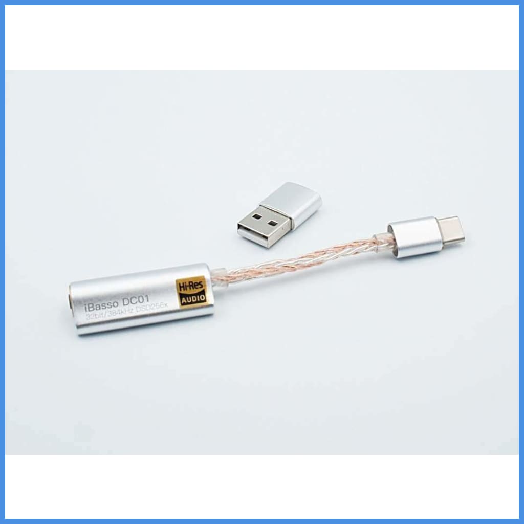 Ibasso Dc01 Hi-Res 2.5Mm Balanced Dac Cable Adapter For Type C Plug Amplifier