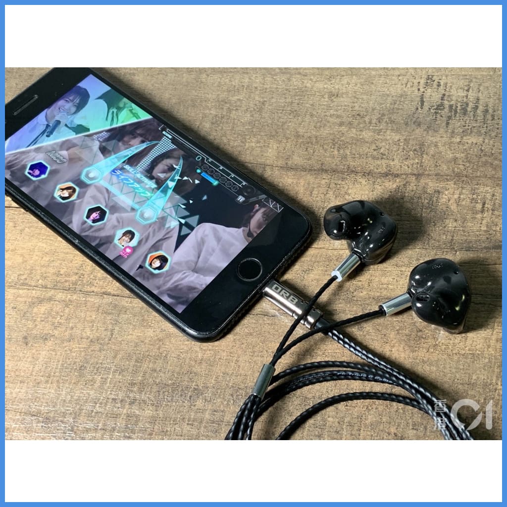 Orb Clear Force Ultimate Lightning Cable For Iphone With Mmcx Cm Iem Headphone Upgrade