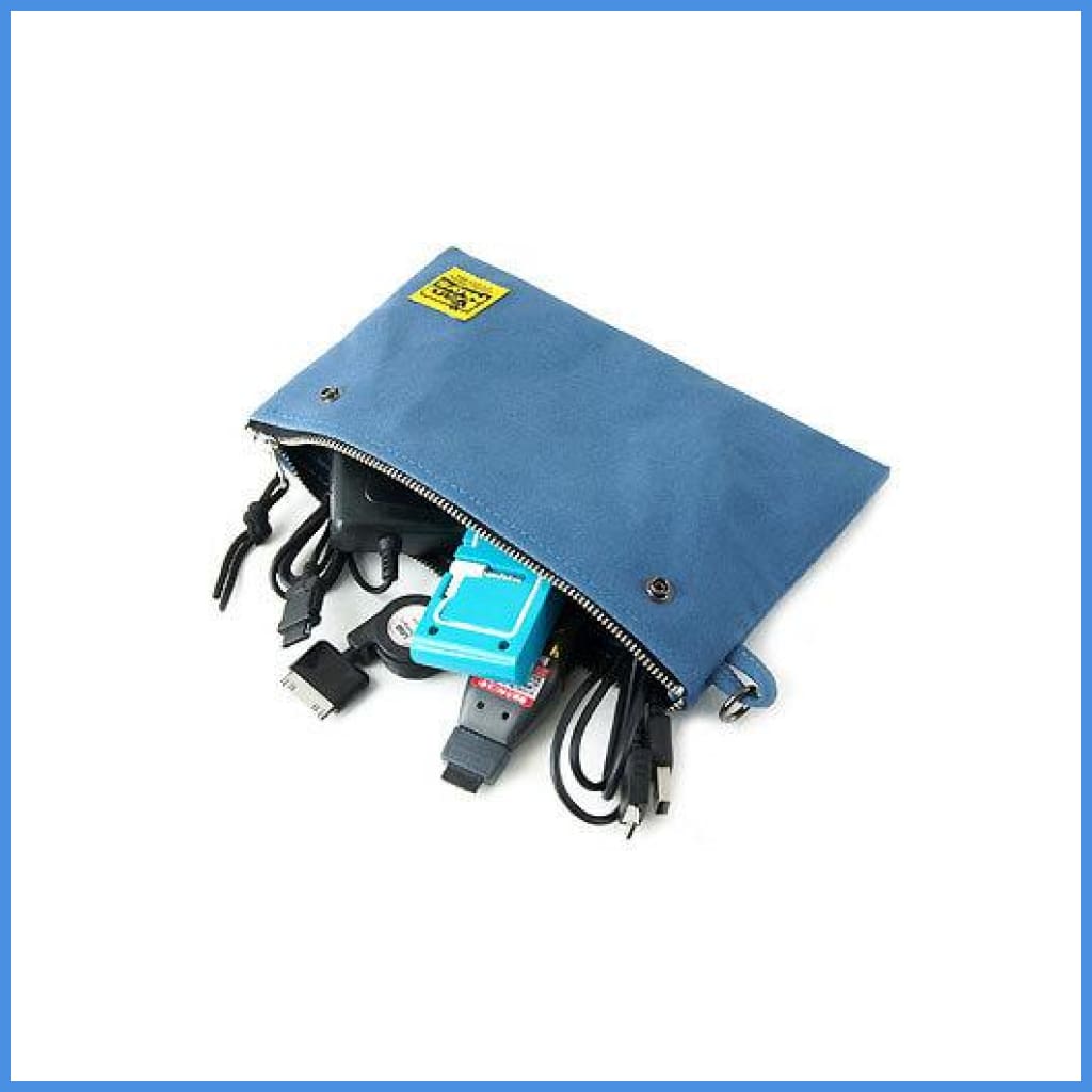 Vannuys Nylon Bag Black For Earphone Case