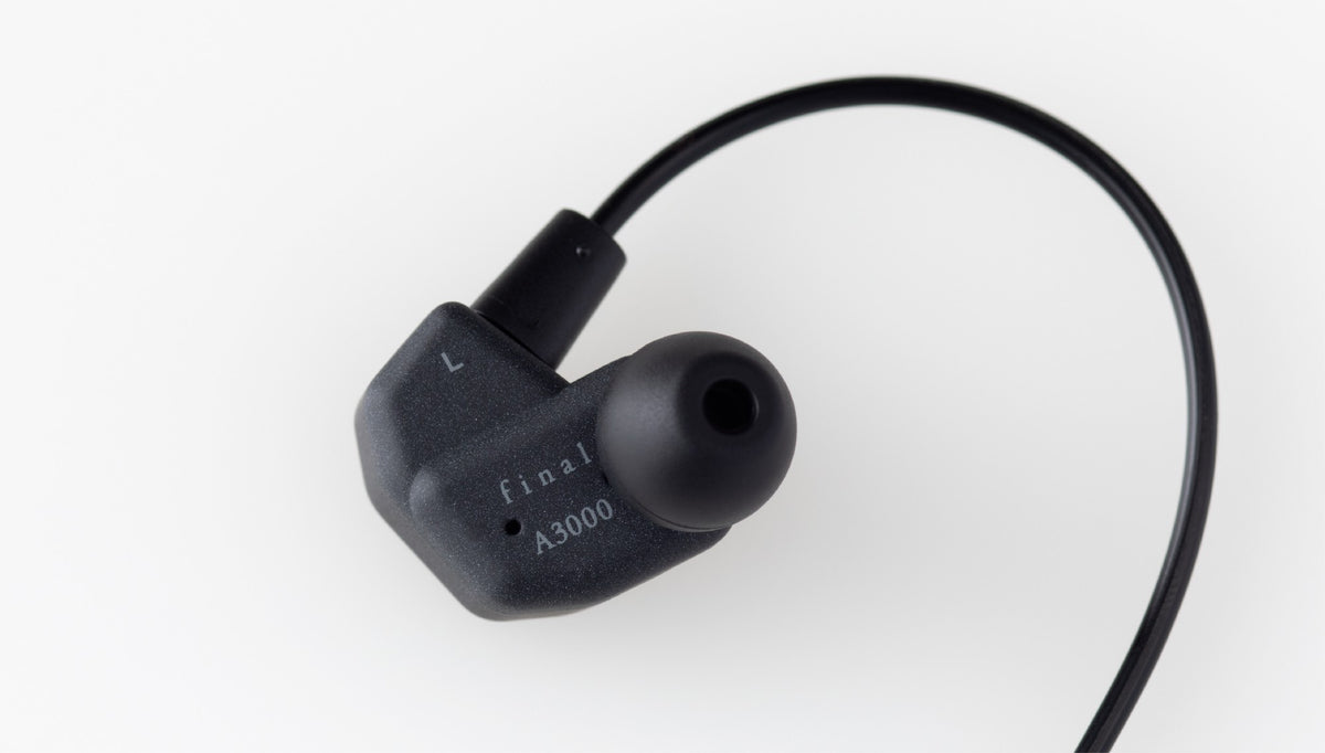 Final Audio A3000 In-Ear Monitor IEM Headphones - 3.5mm 2-Pin Cable