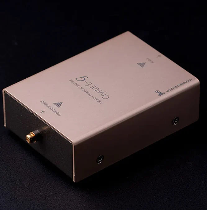 KOJO Technology Crystal E-G High-End Ground Box Champagne Gold Made in Japan Limited Edition