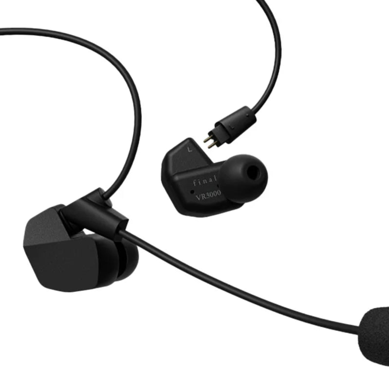 Final Audio VR3000 CM Boom Microphone Gaming Earphones with 3.5mm Plug