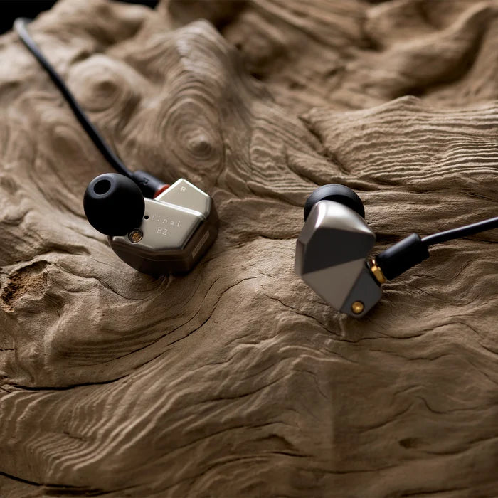 Final Audio B2 IEMs - Single BA Driver Stainless Steel Earphones