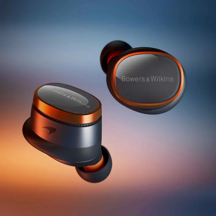 Bowers Wilkins Pi8 McLaren Edition ANC True Wireless Earbuds AptX Loss Bowers Wilkins Pi8 McLaren Edition ANC True Wireless Earbuds AptX Loss
