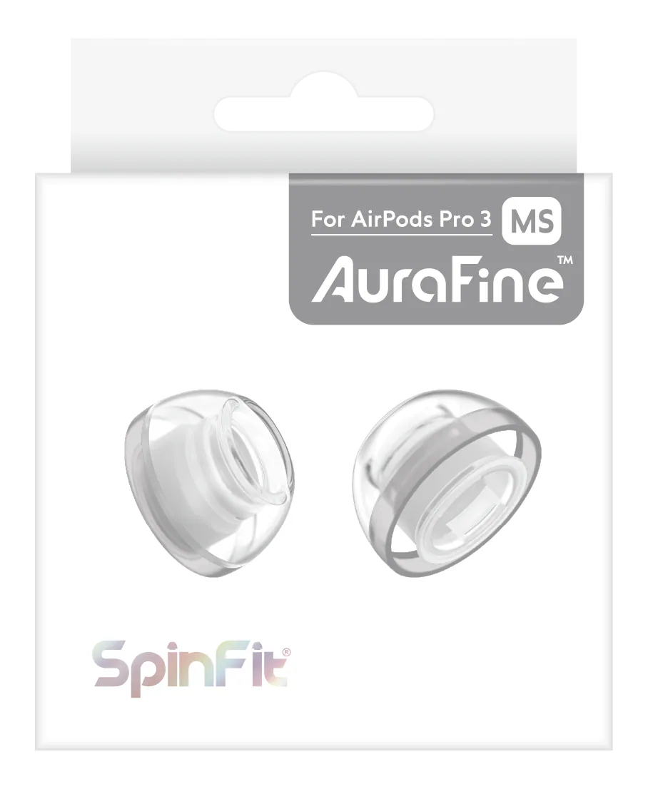 SpinFit AuraFine Ear Tips for AirPods Pro 3 - Premium Comfort