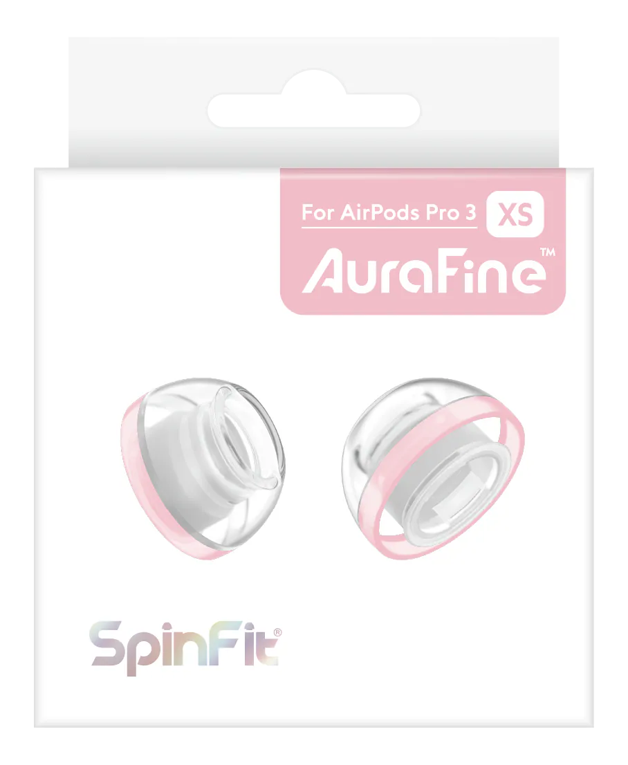 SpinFit AuraFine Ear Tips for AirPods Pro 3 - Premium Comfort