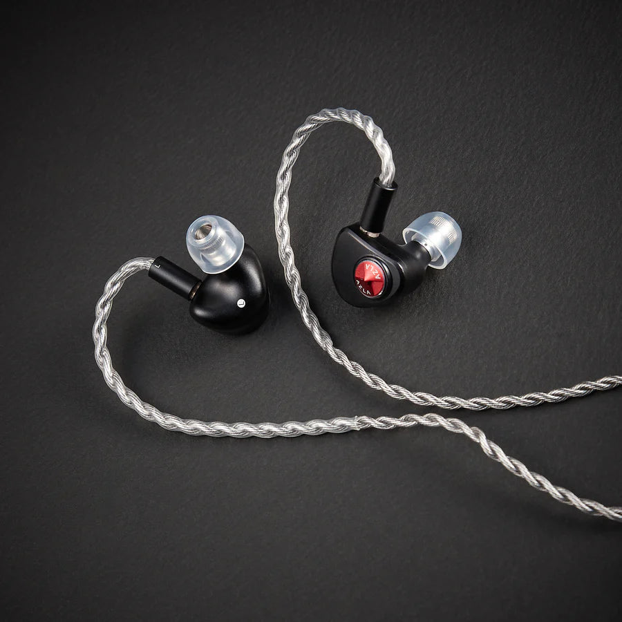 AZLA SednaEarfit Mithryl Stainless Steel Core Eartips for In-Ear Monitor IEM Earphone 1 Pair Made In Korea