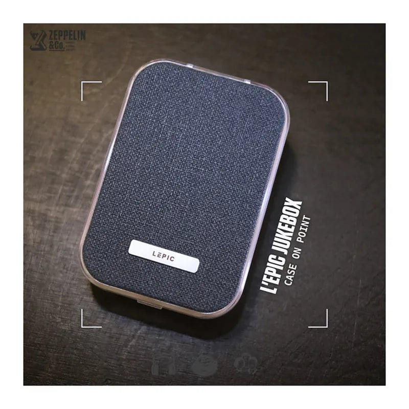 LEPIC Jukebox Storage Case for Earphone IEM Cable with Shock-Resistant 5 Colors