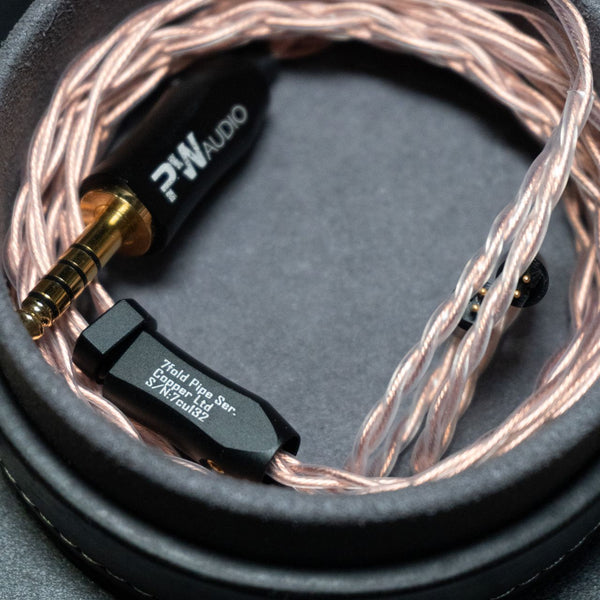 PW Audio Sevenfold Pipe Series Copper Limited In-Ear Monitor IEM Earph