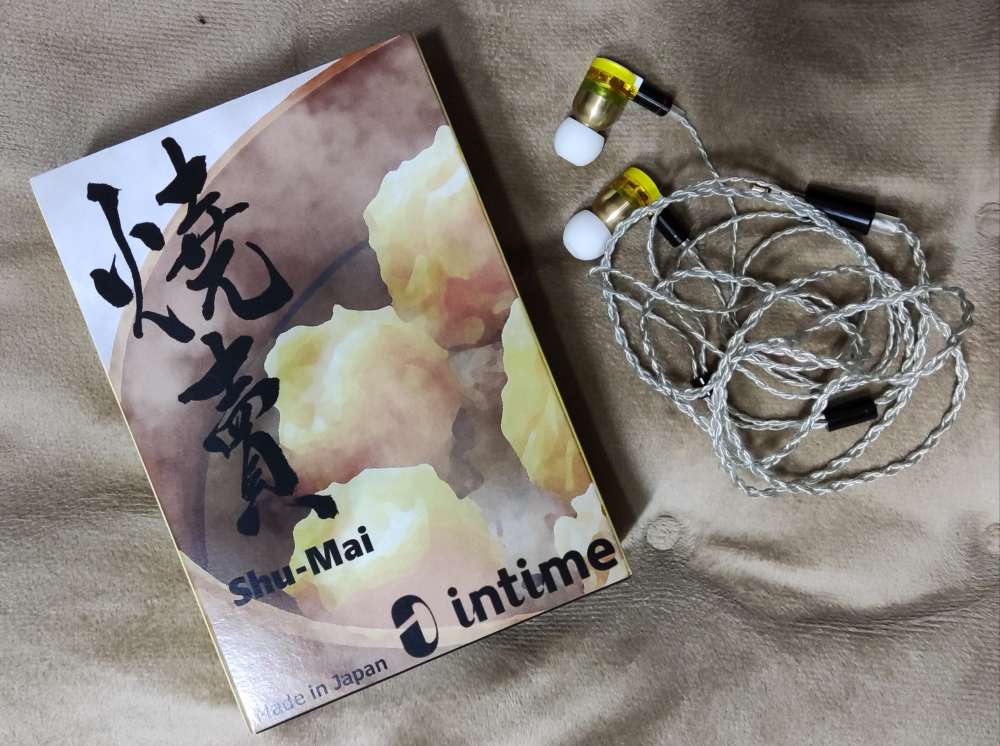 InTime Shu Mai HK Exclusive In-Ear Monitor IEM Earphone MMCX 3.5mm Cable Made In Japan