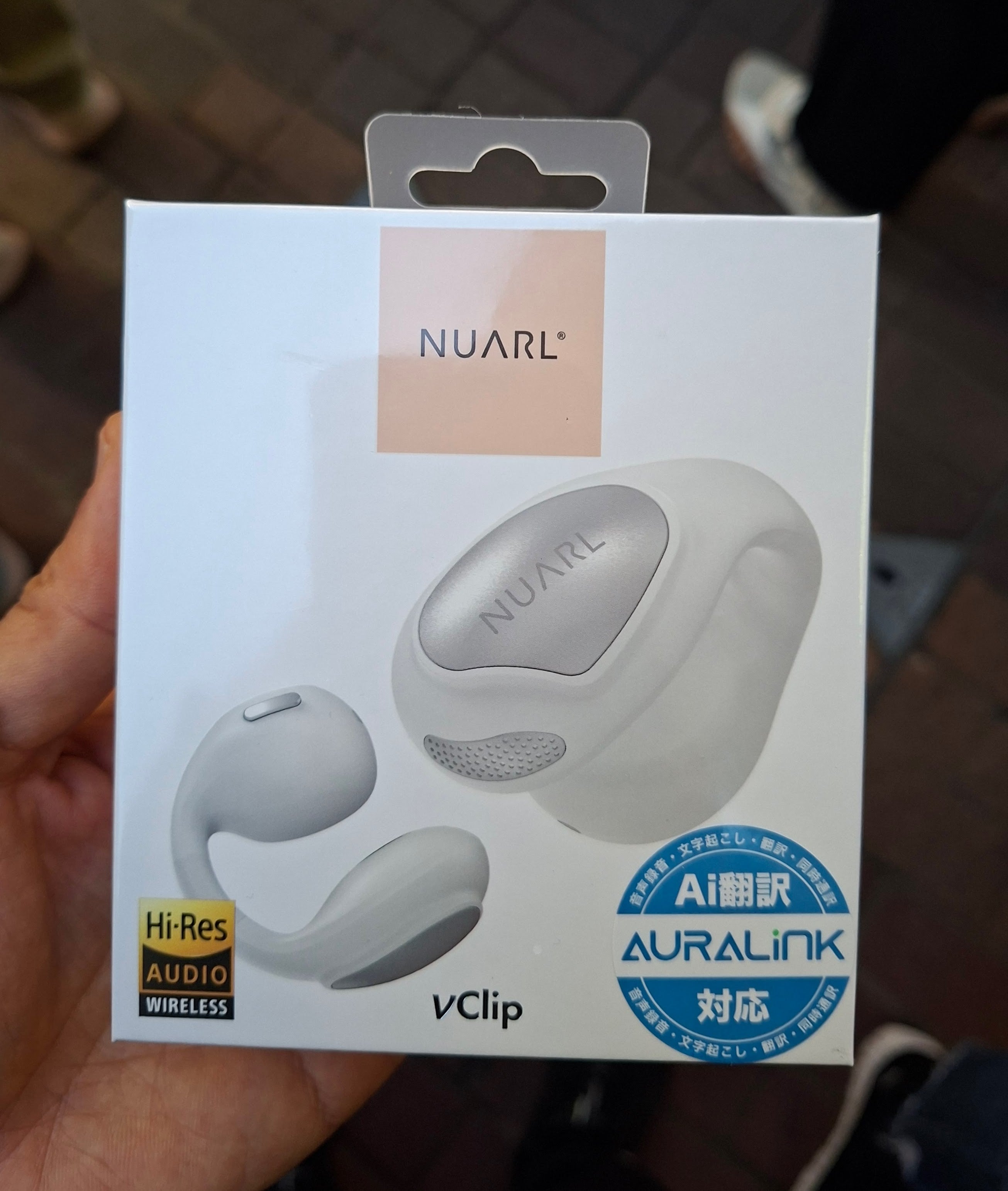 NUARL VClip Dual Driver Open-Ear Bluetooth 5.4 True Wireless Earphones Support AI Translation App