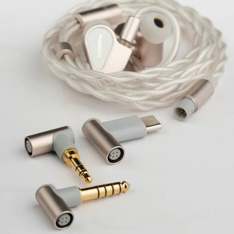 TANCHJIM Fission Dynamic Driver In-Ear Monitor IEM Earphone with 3.5mm 4.4mm Type-C Plug