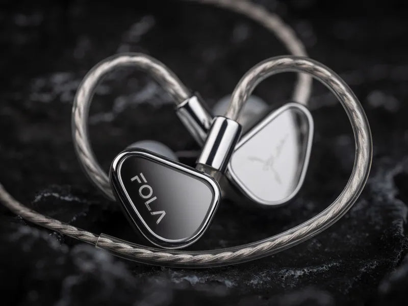 TANCHJIM Fola Dual-Driver In-Ear Monitor IEM Earphone with Litz Cable Support 3.5mm 4.4mm Type-C Plug