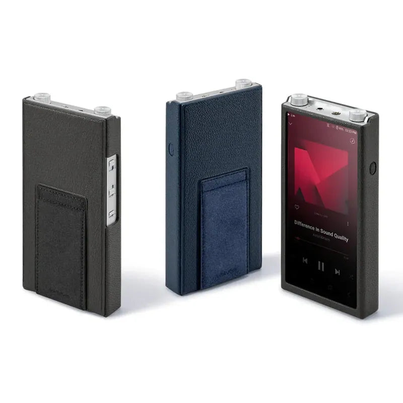 Astell&Kern AK PD20 Premium ALRAN Goatskin Leather Case Grey Marine