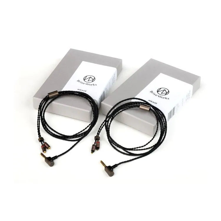 Brise Audio Works MIKAGE In-Ear Monitor IEM Copper Cable 4.4mm Plug CM 2-Pin Connector