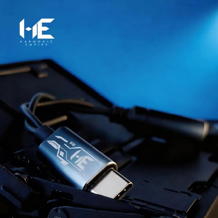 Harmonic Empire Long Zhong Dui DAC Adapter USB‑C to 3.5 mm for Smartphone