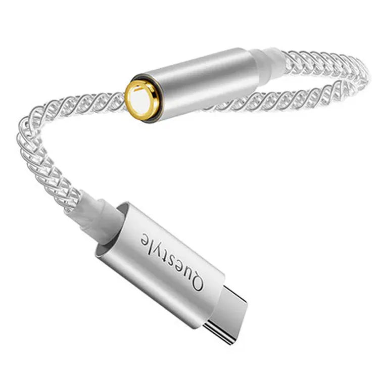 Questyle Qlink-C Type‑C to 3.5 mm Hi‑Res DAC Adapter