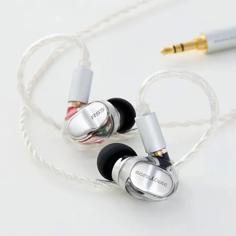 Acoustune RS FIVE Dynamic Driver In-Ear Monitor IEM Earphone with Pentaconn Ear Connector 3.5mm Cable