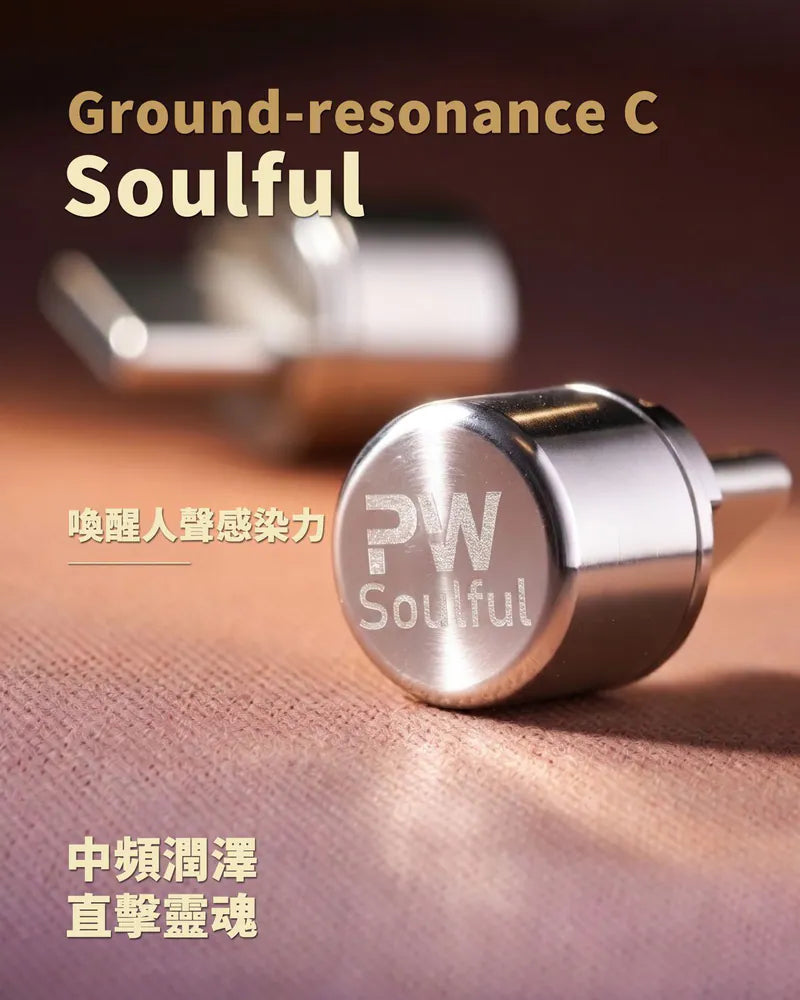 PW Audio Ground Resonance USB-C Grounding Plug | Noise Isolator