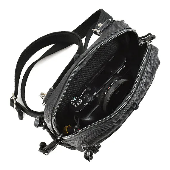 VanNuys E492 Nylon Mini Shoulder Bag for DAP Earphone Made In Japan