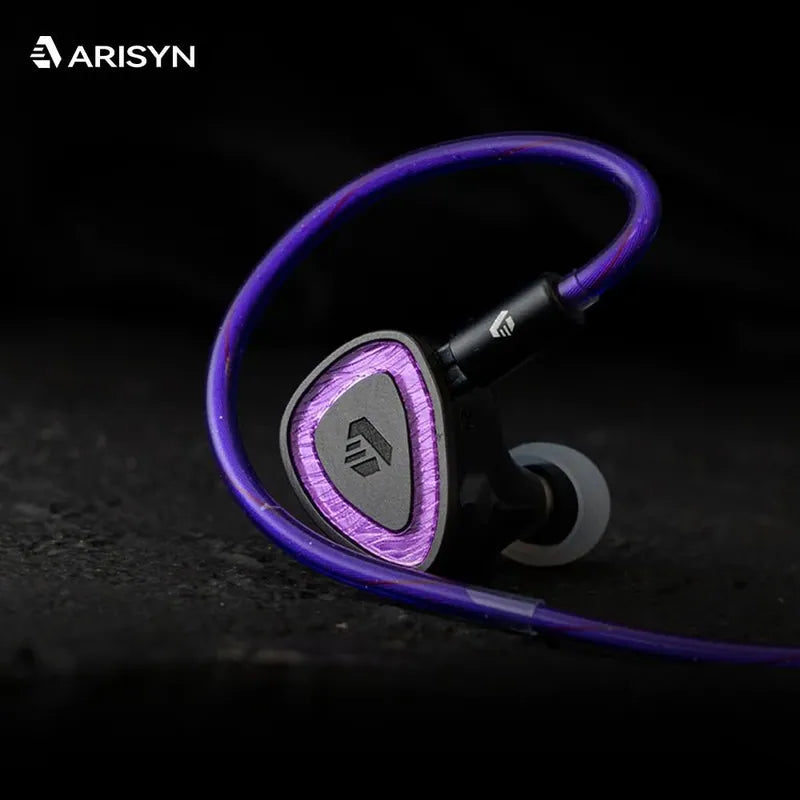 ARISYN Kong You Tribrid IEM: 10mm Carbon Nano + Bone Conduction + MEMS