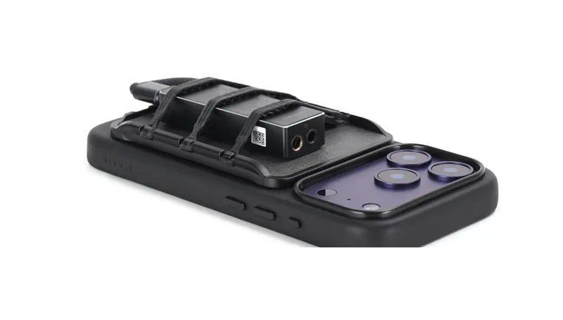 LEPIC DAC Pocket 2 MagSafe with Rubber Straps for Portable DAC Amplifiers