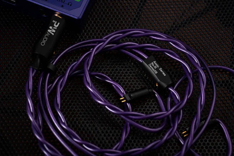 PW Audio No.15 Copper 2-Wired 4-Core Upgraded Cable with 4.4mm 3.5mm C PW Audio No.15 Copper 2-Wired 4-Core Upgraded Cable with 4.4mm 3.5mm C