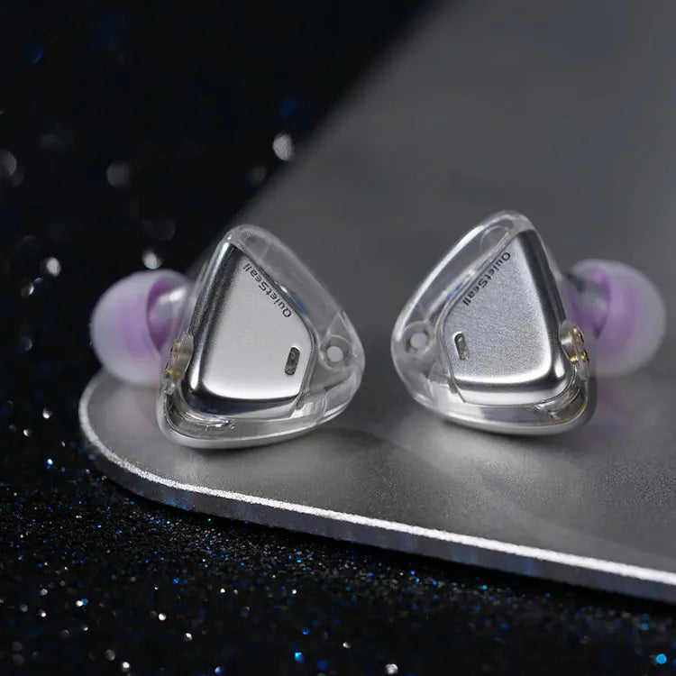 Roseselsa QuietSea II Dynamic Driver In-Ear Monitor IEM Earphone with CM 2-Pin 3.5mm 4.4mm OFC Cable