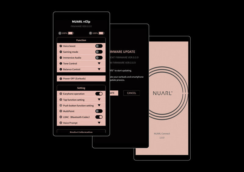 NUARL VClip Dual Driver Open-Ear Bluetooth 5.4 True Wireless Earphones Support AI Translation App