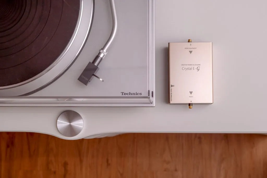 KOJO Technology Crystal E-G High-End Ground Box Champagne Gold Made in Japan Limited Edition