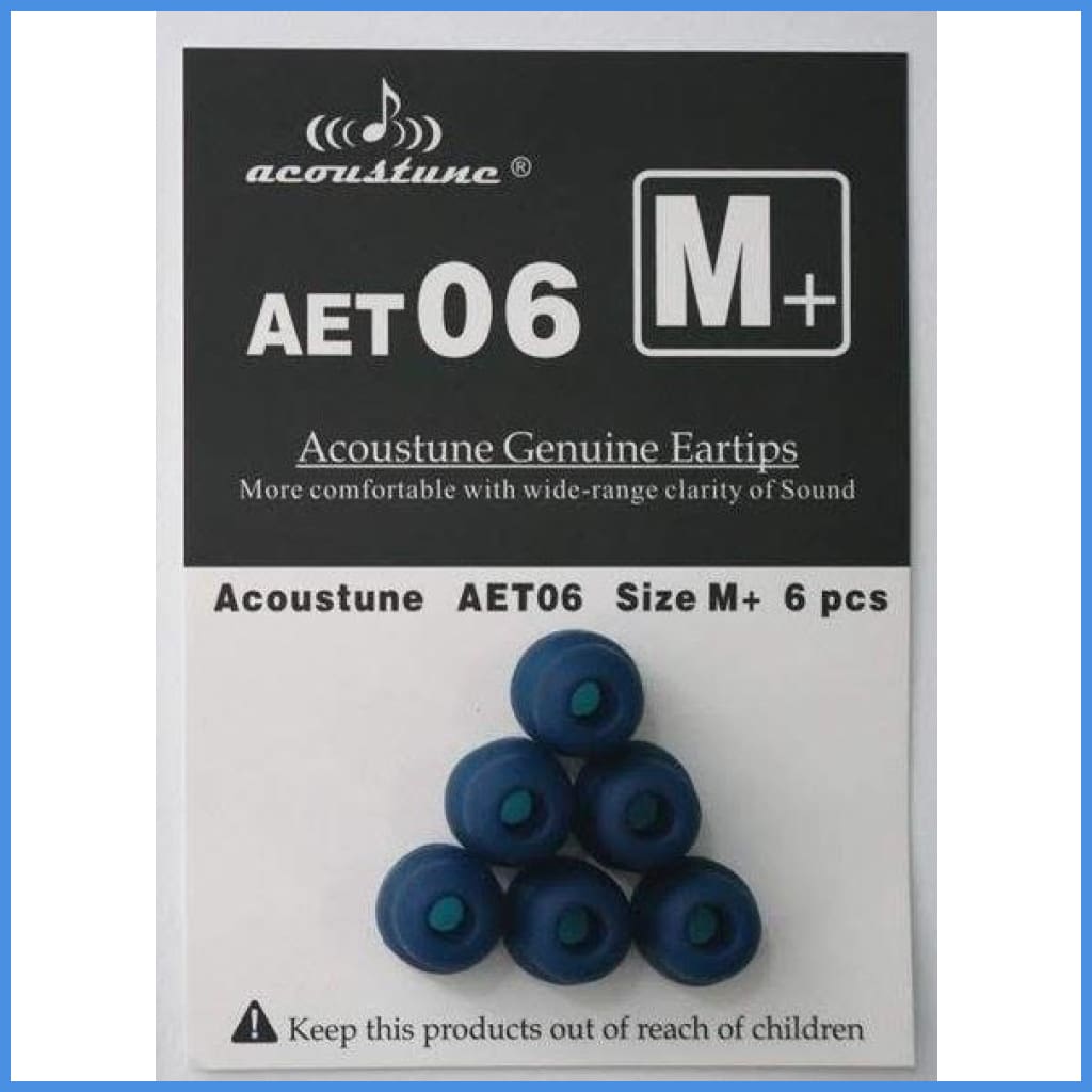 Acoustune Aet06 Double Flange Eartips 3 Pairs M+ Eartip