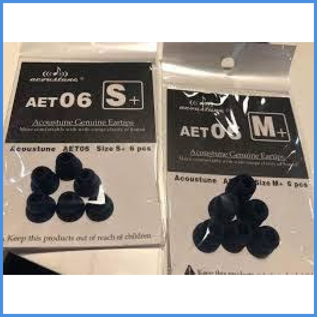 Acoustune Aet06 Double Flange Eartips 3 Pairs Eartip