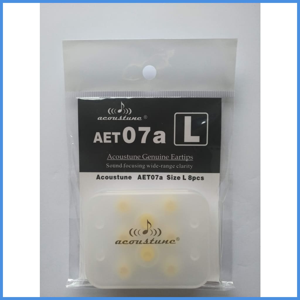 Acoustune Aet07 Eartip 3 Pairs Aet07A Large L (4-Pair With Case)