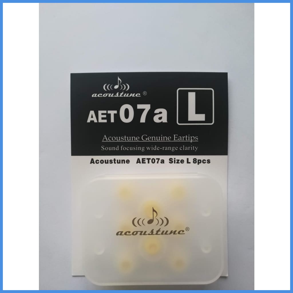 Acoustune Aet07A S M L Eartips 4 Pairs With Case Large (4 Pairs Case) Eartip